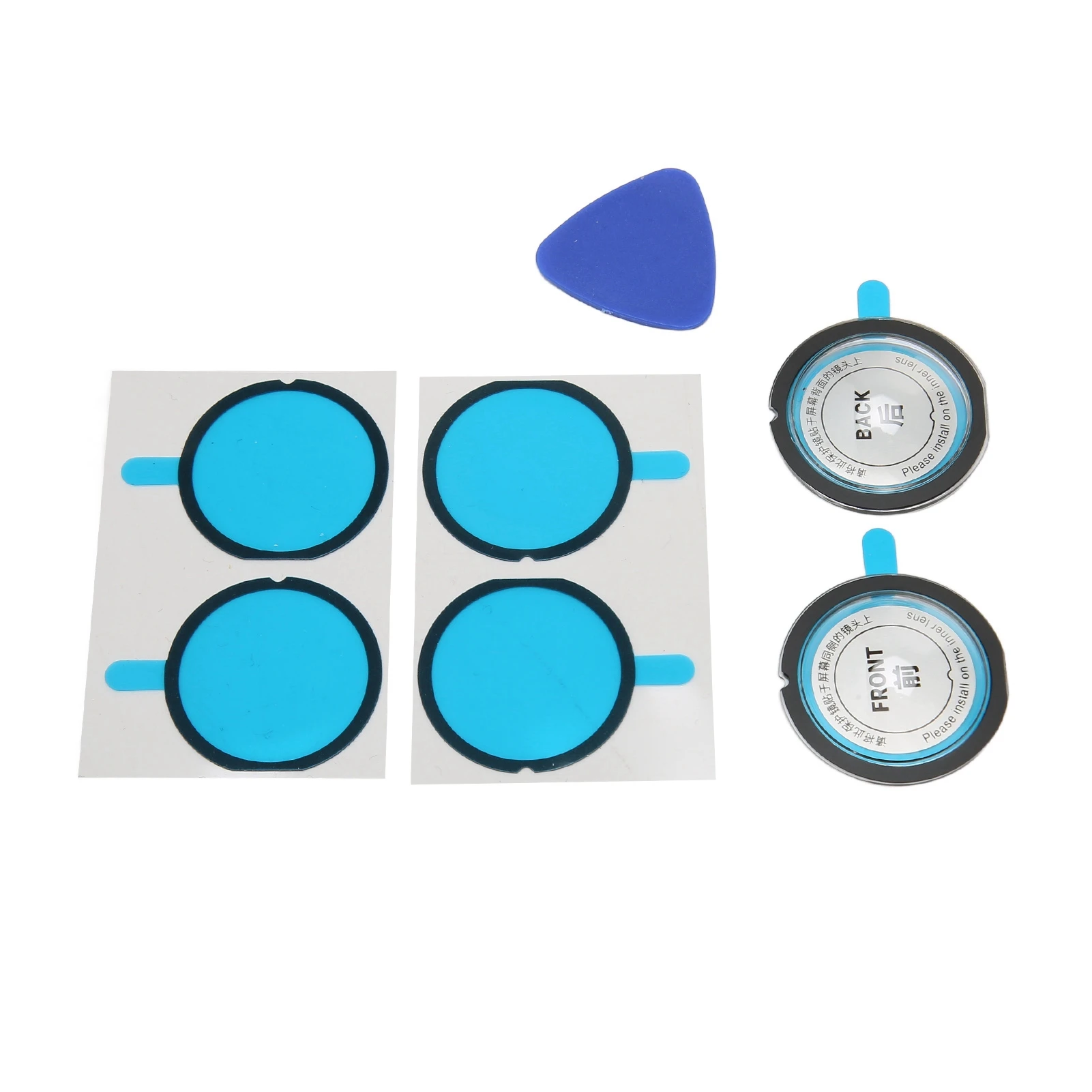 واقي عدسة مزدوج للعدسة رفيع للغاية ومقاوم لبصمات الأصابع ومقاوم للخدش عالي الدقة لملحقات كاميرا الحركة البانورامية
