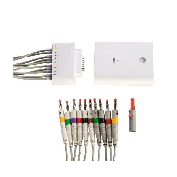 China Manufacturer Hot selling medical10-LEAD patient cable with different color