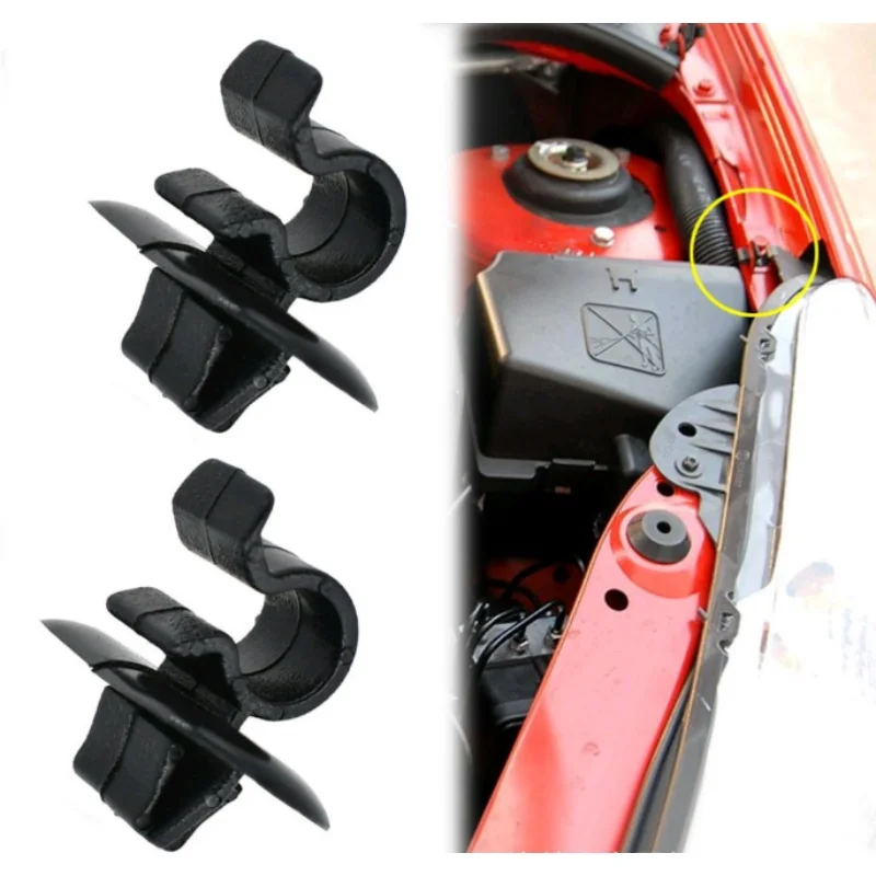 For Citroen Berlingo C2 C3 C4 C5 AX Berlingo B9 Eurovans Saxo Peugeot 1007 106 Vauxhall Vivaro Hood Rod Bonnet Support Clips