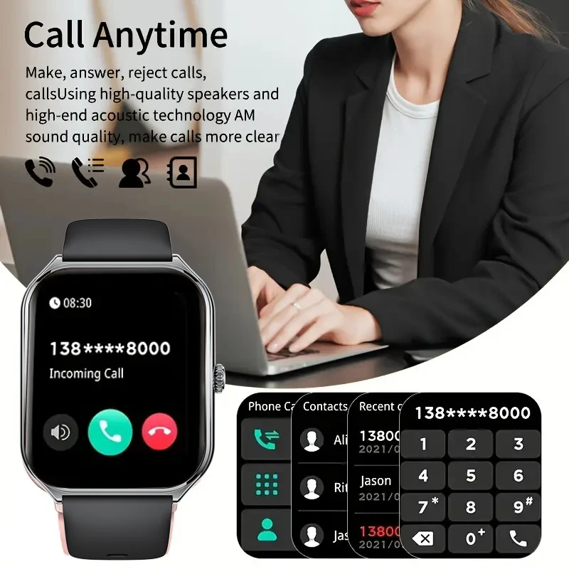 원래 남자 IP67방수 혈압 Smartwatch 여성 심박수 모니터 피트니스 트래커 시계 스포츠 ForXiaomi Android IOS