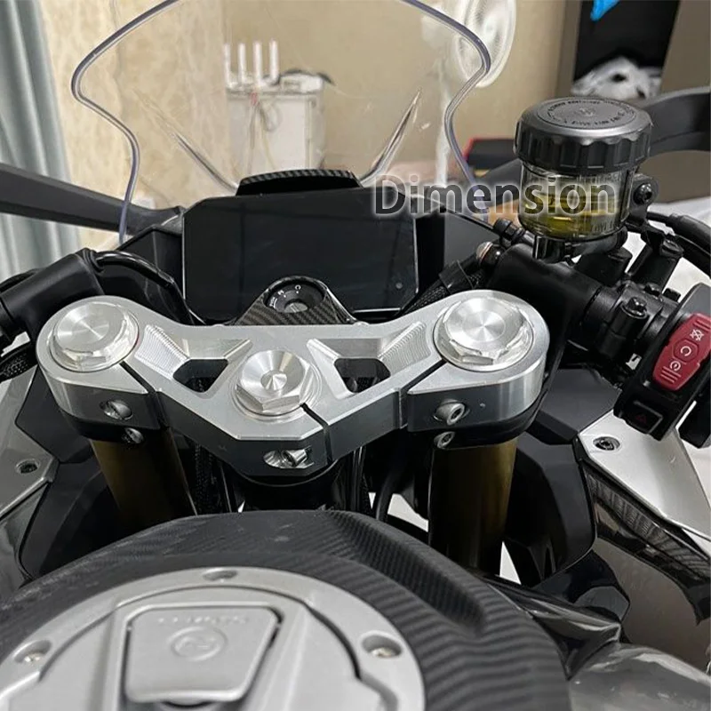 مكونات لوحة التوصيل العلوية من summa ، لوحة تثبيت الأعمدة ، ملحقات الدراجات النارية ، مناسبة لـ CFMOTO 450SR