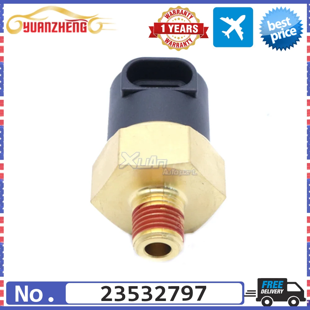 23532797 NEW Oil Fuel Pressure Sensor Valve For Volvo Detroit Diesel Series 50 60