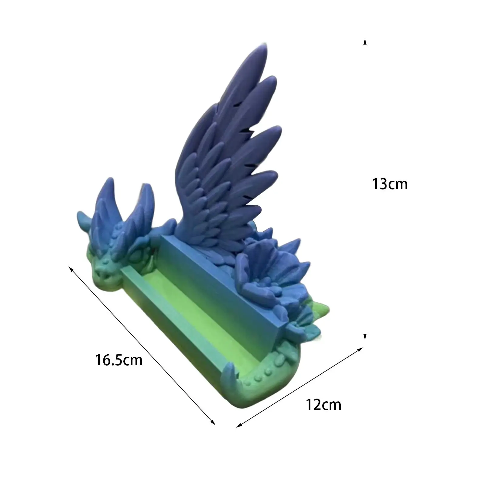 กระเป๋าเก็บบัตรรูปปั้นมังกรรูปปั้นมังกรที่เป็นเอกลักษณ์นามบัตรรูปปั้นมังกรสำหรับการจัดนิทรรศการงานเลี้ยงรับรองบนโต๊ะ