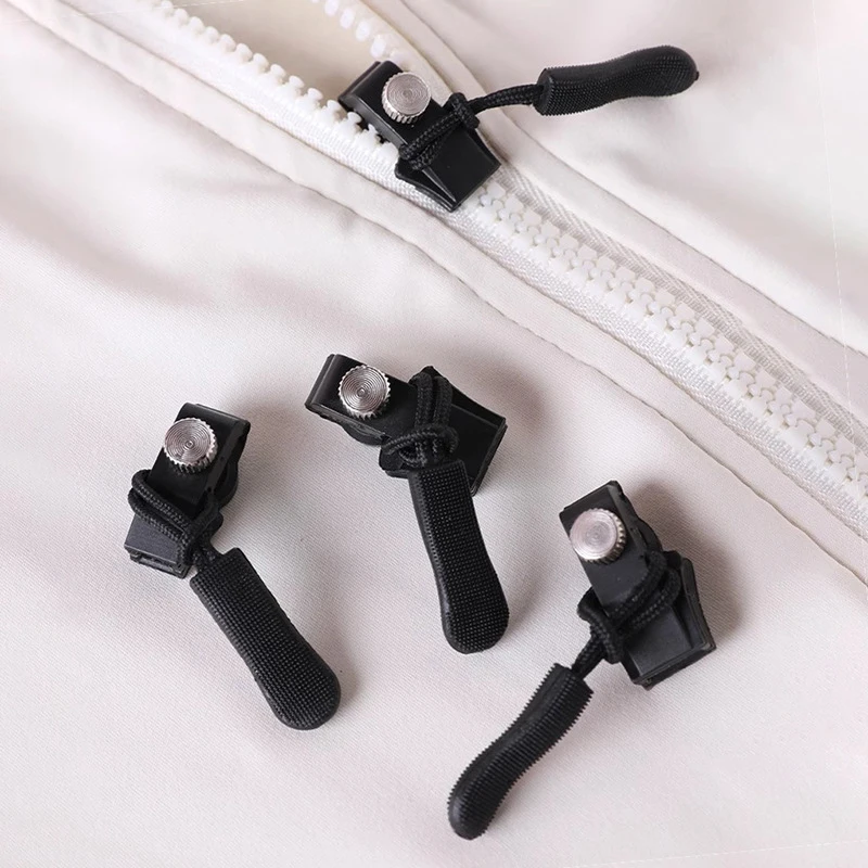 Universal Detachable Metal Zipper Slider Puller Detachable Instant Repair Kit DIY Replacement Lever Locks For Clothing Luggage image 4