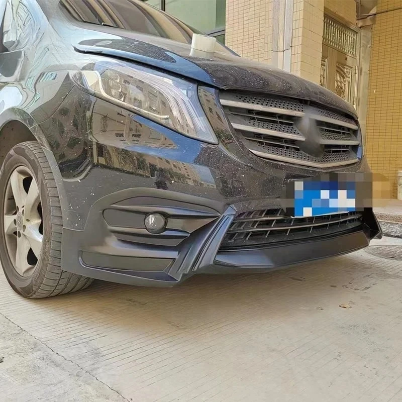 New Design ABS Material Car Bumper Front Lip Rear Lip    Vito 2016-2021 Car Bodykit