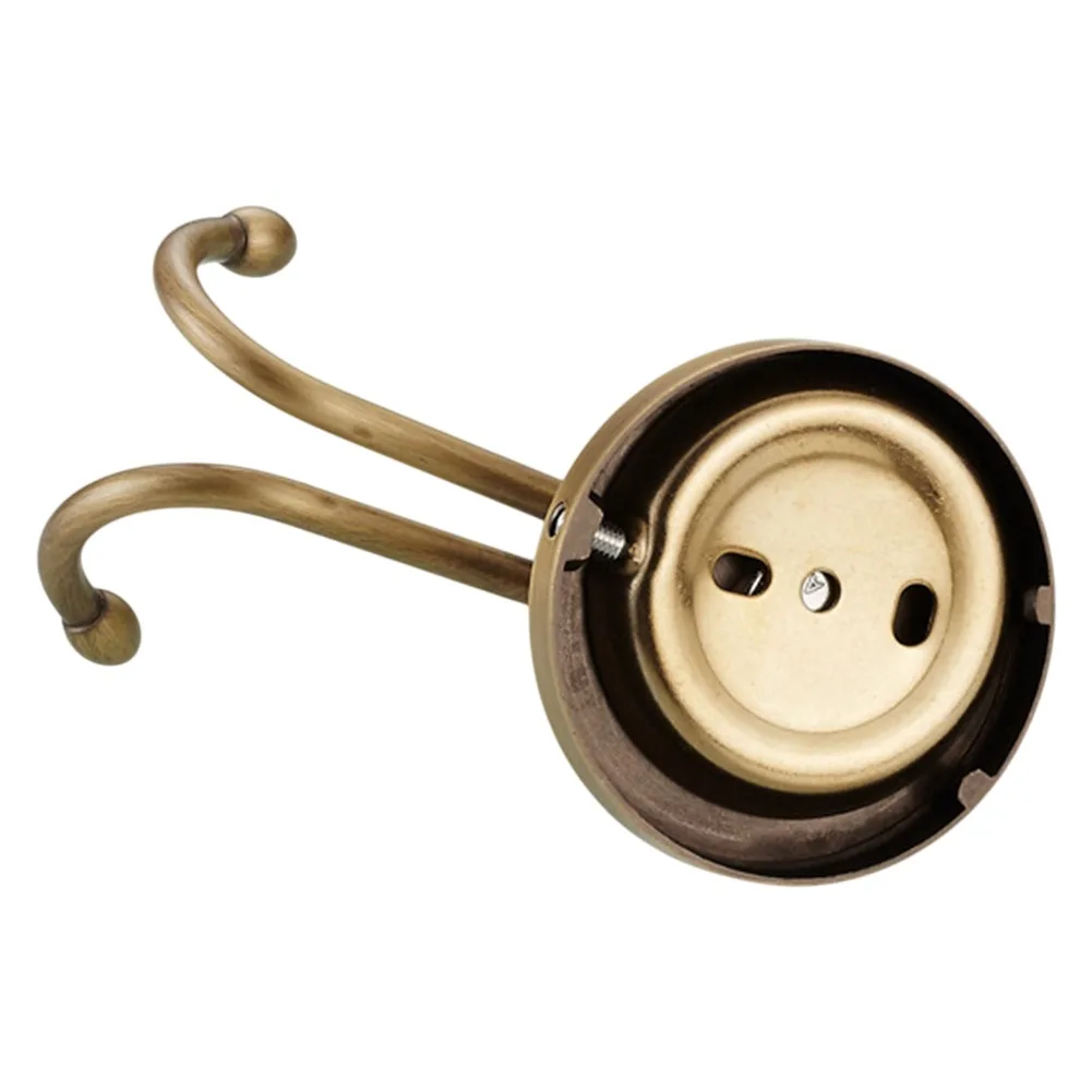 

Bathroom Wall Storage Solution Metal Hook European Style Hook Brass Clothes Hook Screws Included Easy To Install