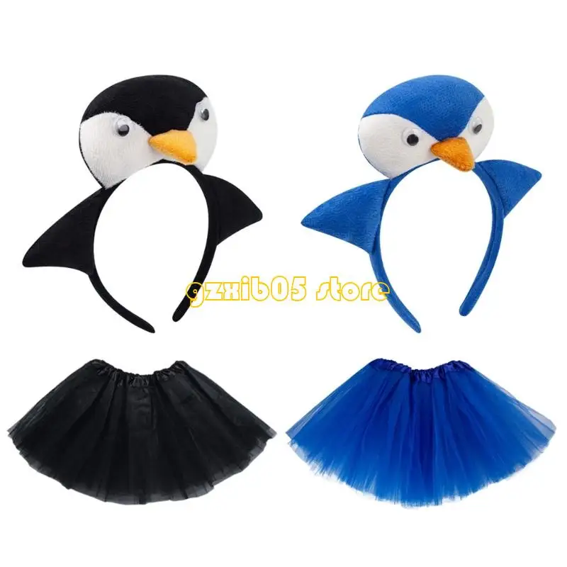 

C9GE Halloween Penguins Costumes for Kids Girls Animal Costume Cosplay Accessories