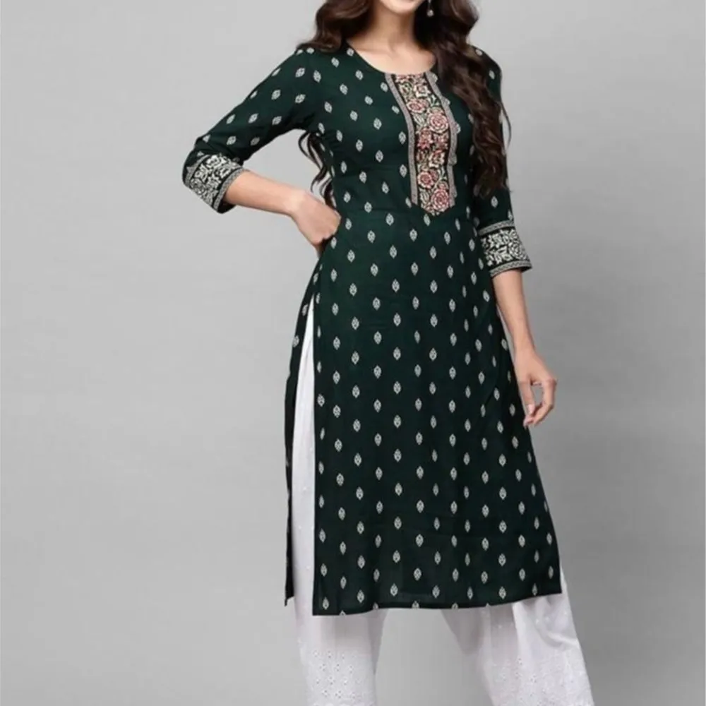 

Женский кафтан Kurt, модный и элегантный прямой кафтан с длинными рукавами, повседневный кафтан с круглым вырезом и павлином, Marroqui Mujer