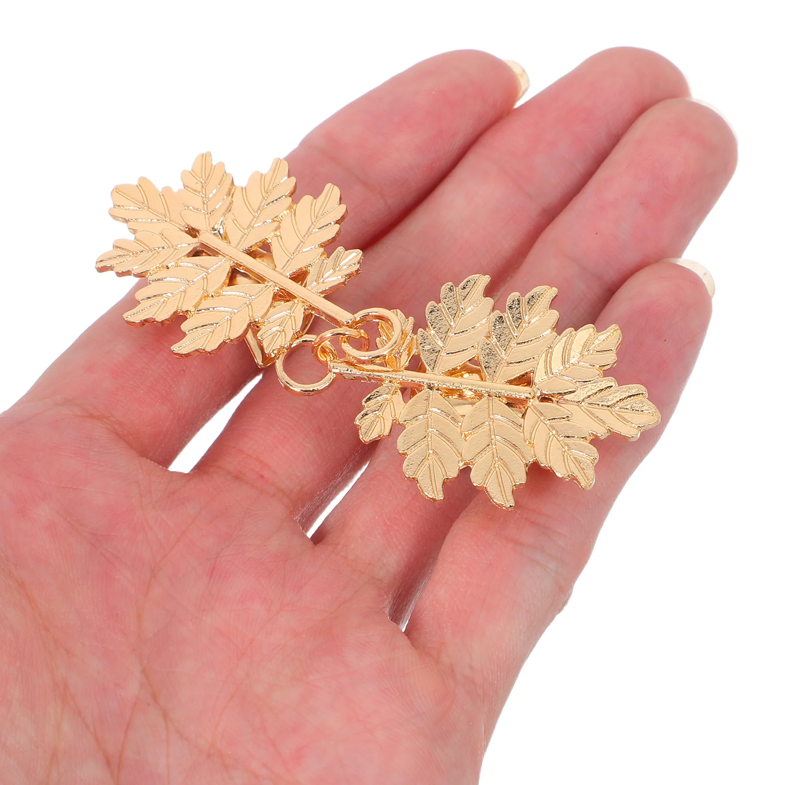 4 pezzi clip per maglione vintage per donna clip per colletto a foglia retrò in lega di zinco cardigan scialle spilla sciarpa elementi di fissaggio per abiti camicie