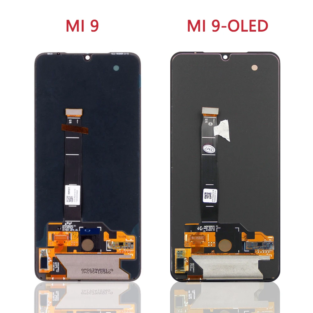 For Xiaomi Mi 9 6.39\'\'For Mi9 M1902F1G LCD Display Touch Screen Digitizer Assembly Replacement