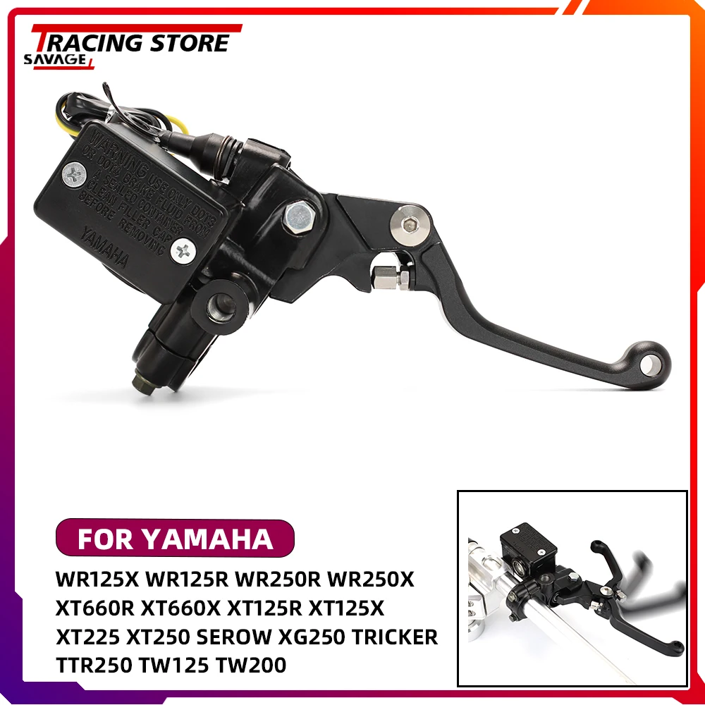 

Front Brake Master Cylinder Pump with Lever For Yamaha WR125 X/R WR250 R/X XT660 R/X XT125 R/X XT 225 250 XG TTR 250 TW 125 200