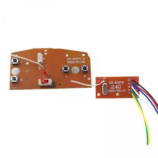 RC Car Circuit Board Multi-color Electric Upgrade DIY PCB Replacement for Vehicle Boat Tank Parts