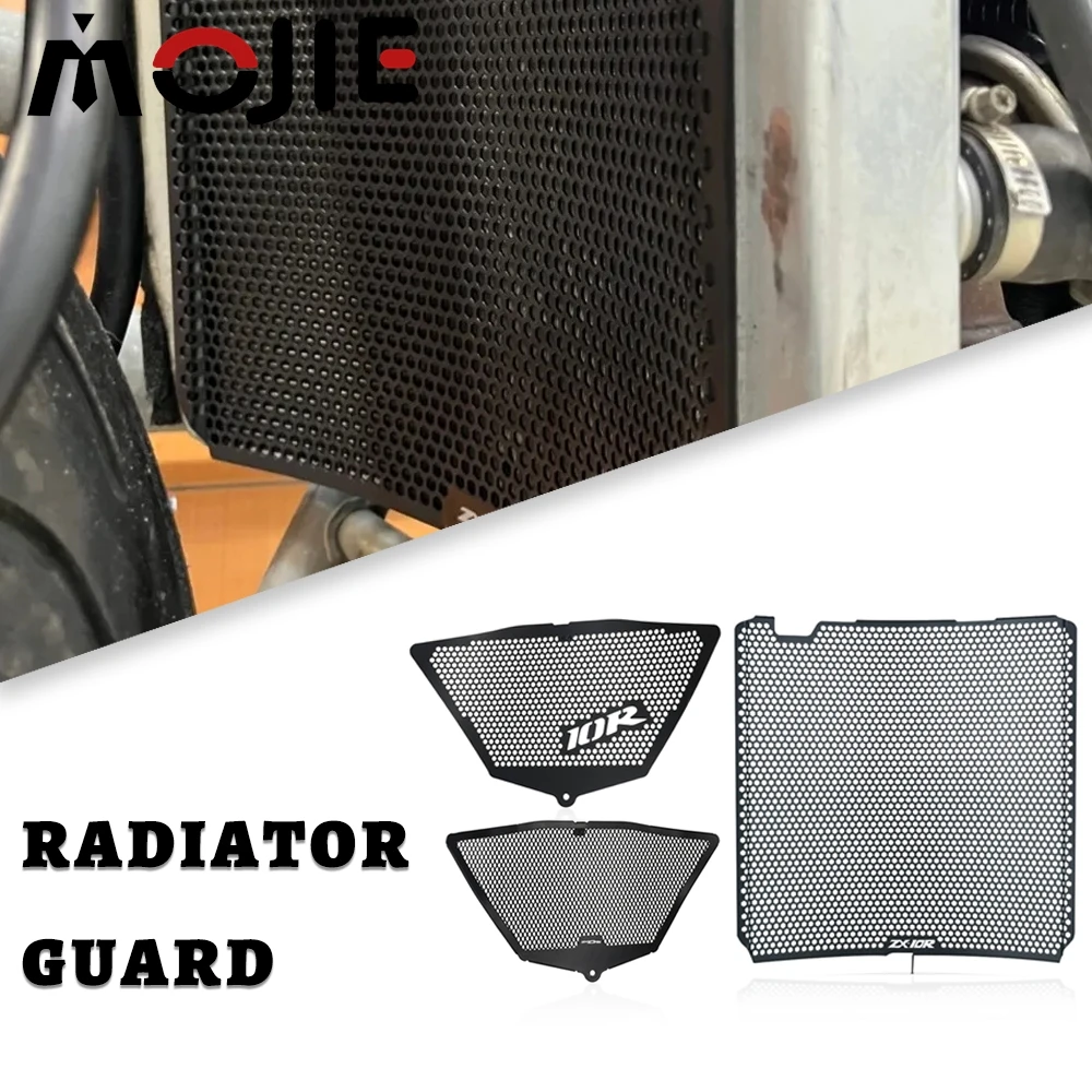 

Motorcycle For Kawasaki ZX-10RR ZX10RR ZX10R ZX-10R ZX 10RR 10R 2008-2020 Radiator Guard And Oil Cooler Guard Protector Cover