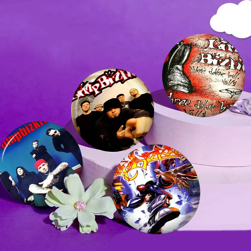 Nu Metal Band L-Limp B-Bizkit Soft Button Pin Bright Printed Icon Gift For Friends Badge Collar Brooch Lapel Pin Metal