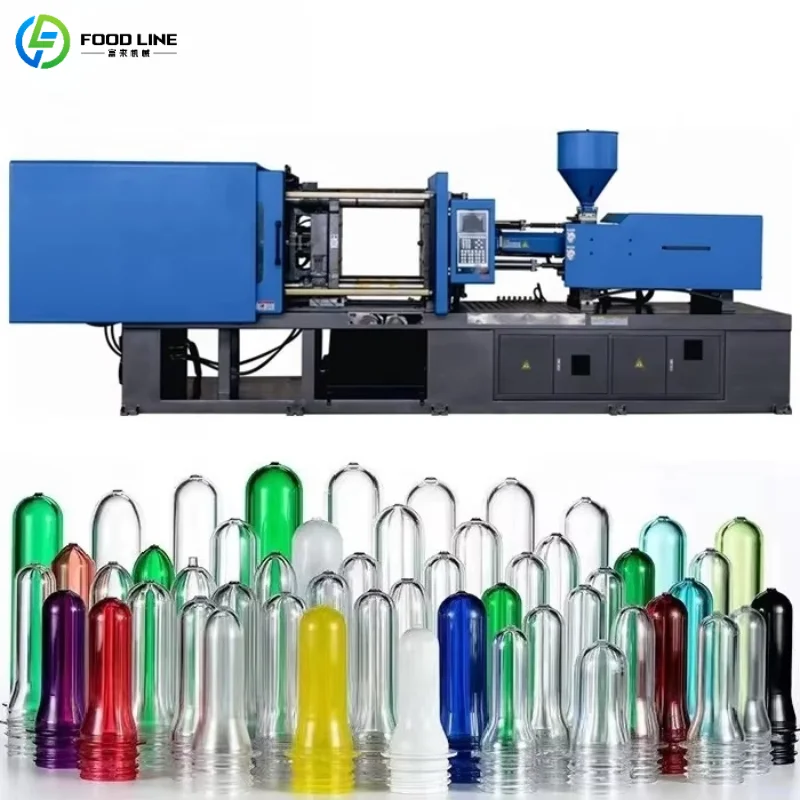 Customized PET Preform Injection Molding Machine Servo Controlled High Efficiency Plastic Preform Production Machine