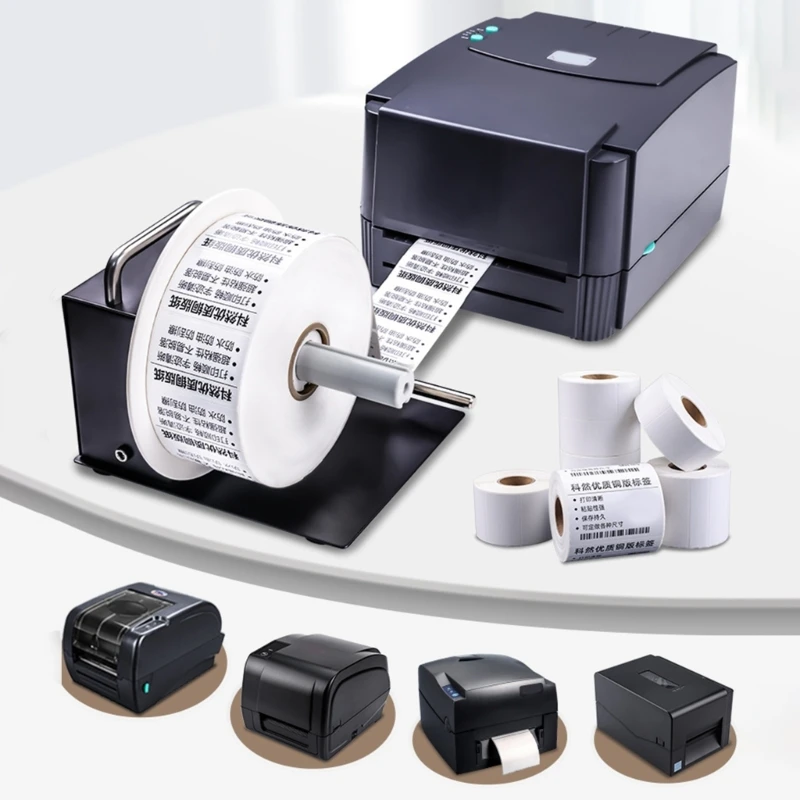 Auto Tension Control Label Rewinder Machine 160mm Capacity Supports Multiple Cores Size For Adhesive Paper Processing 896C