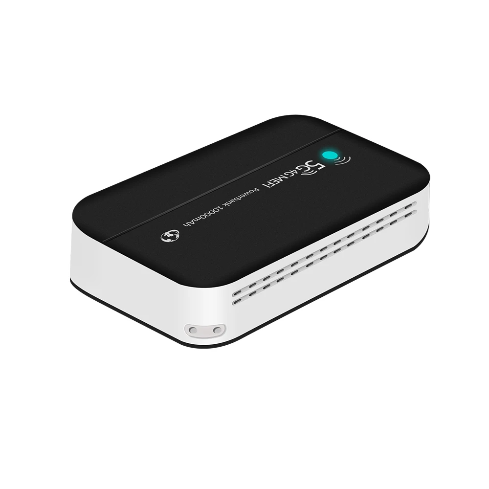 PW100 4G LTE Mobile Router Type-C USB Hotspot Portable Power Bank Pocket WIFI with 10000mAh Wireless MIFI