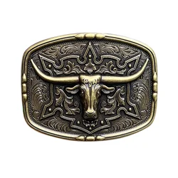 Bullhead belt buckle western ethnic style