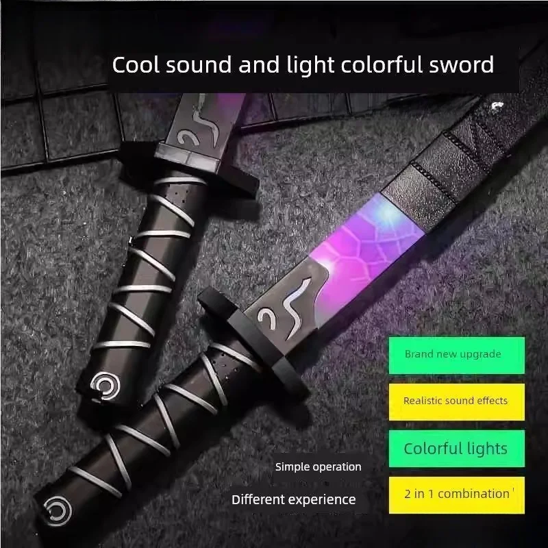  Laser Sword  Flashing Light Sword Glowing Toys for Boys Interactive Illuminated Stick Together Plaything