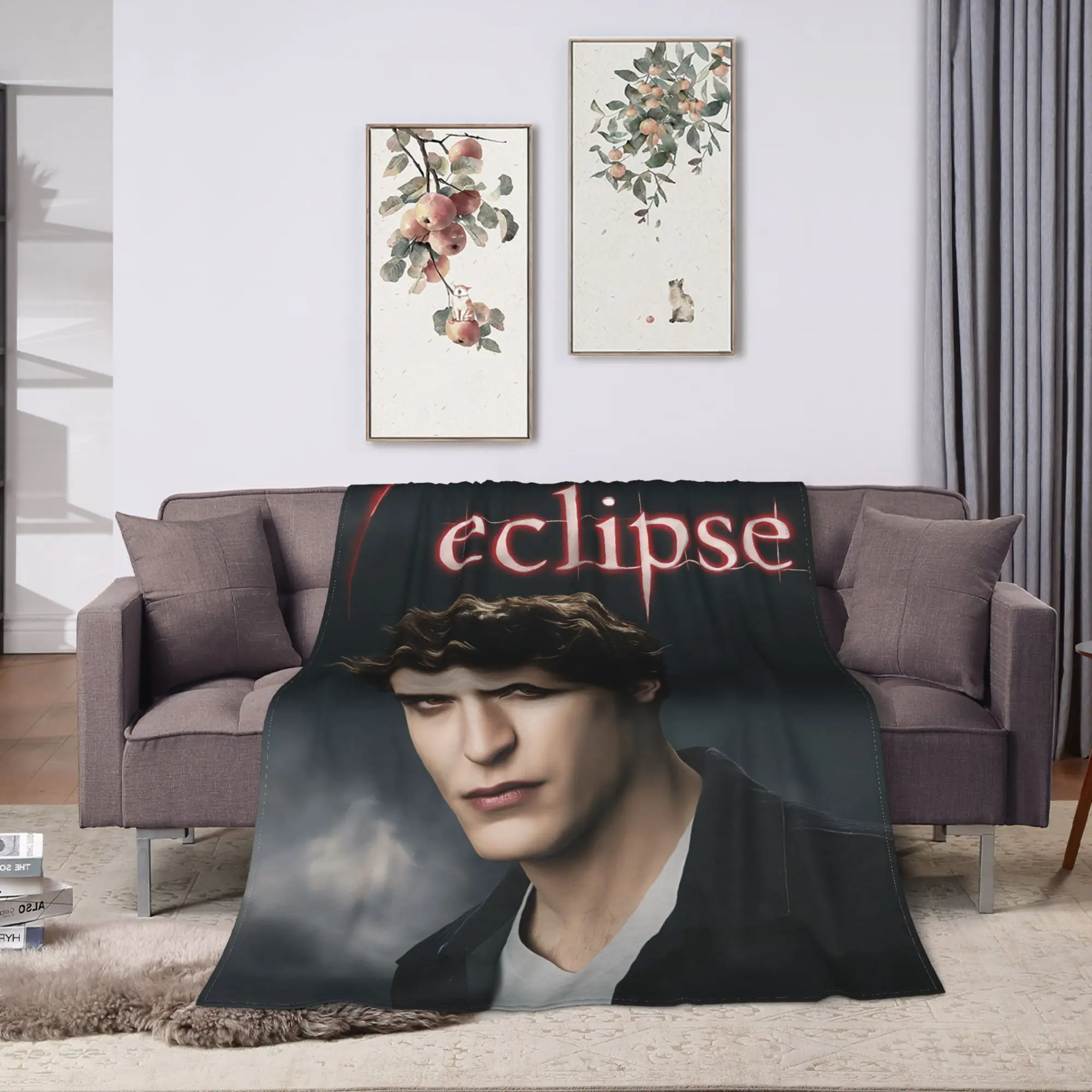 سوبر بطانية دافئة للأطفال الكبار السفر جاكوب الشفق ساغا رمي بطانية الفانيلا المفرش الأريكة السرير غطاء سرير أريكة مريحة