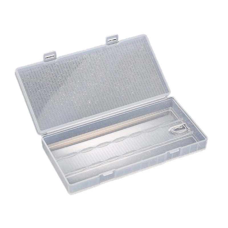 Práctica caja almacenamiento batería 18500, caja con ranura para soporte batería para 18500 K1KF