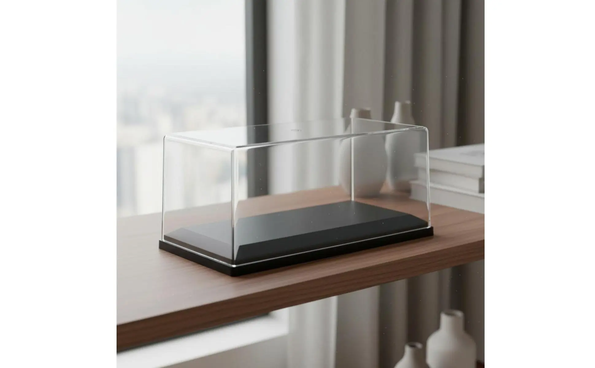 Transparent Display Cover with Base High Clarity Acrylic Model Display Case Stackable Showcase Box Dustproof Transparent Display Cover with Base High Clarity Acrylic Model Display Case Stackable Showcase Box Dustproof