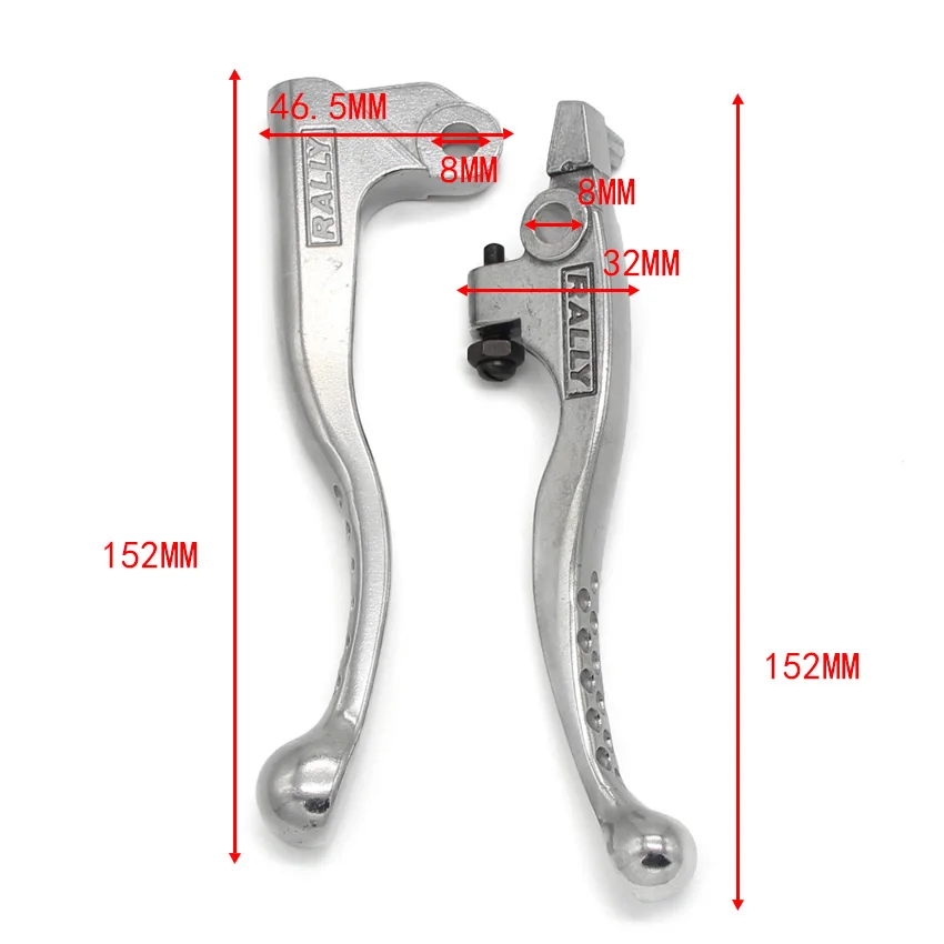 Motorrad-Brems- und Kupplungshebel für Honda SL230 XR230 XR250 XR400 MOTARD CRM250R/AR FTR223 CB230SS BAJA 250 – Detail 3