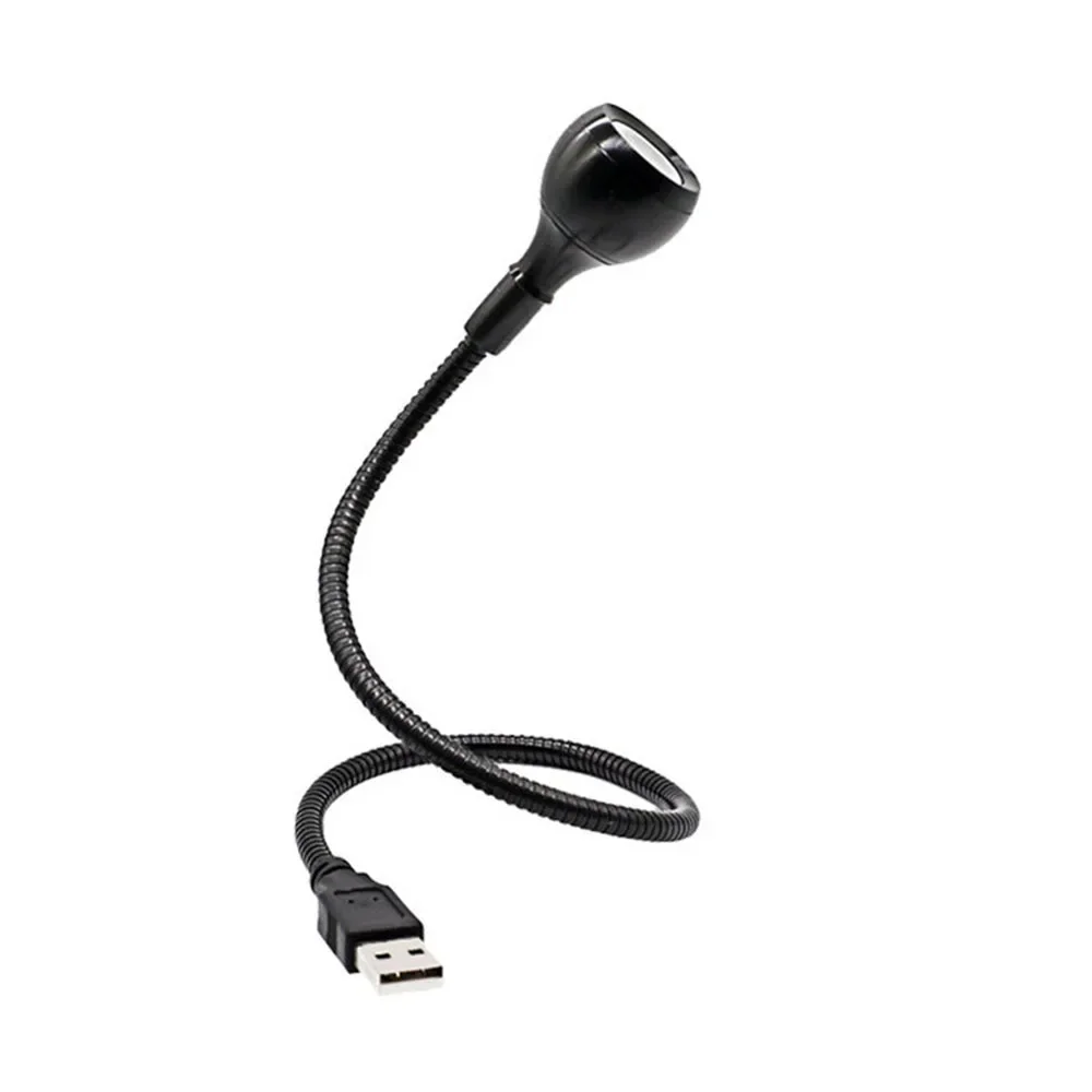 LED Book Light USB Powered 3W Gooseneck Portable Night Light Suitable for Power Banks, Computers, Laptops, and Desktops