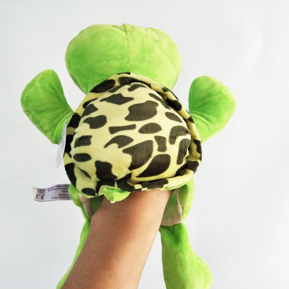 Weiches gefülltes Geschenk Kinder Plüschtier Handpuppe Spielzeug Geschenk Schildkröte