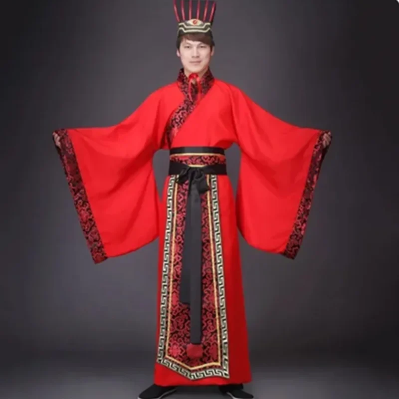 Długie rękawy Hanfu długa sukienka Patchwork starożytny styl chińskie tradycyjne kostiumy spódnica na występy Cheongsam chiński strój Tang