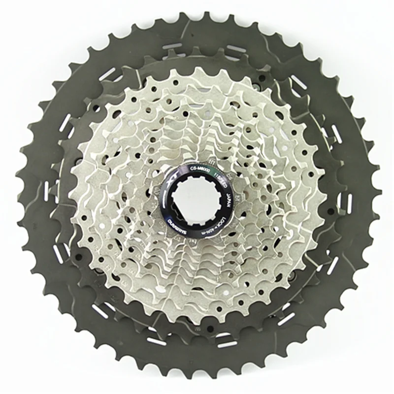 SHIMANO XT Cassette 11 Speed CS M8000 11-42T 11-46T MTB Mountain Bike Bicycle Cassette Sprocket Bike Parts 11V Flywheel