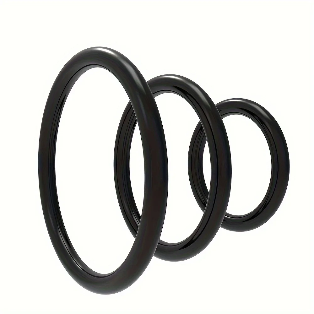 1Set Durable Semen Lock Ring Silicone Watertight Penis Ring Men Ejaculation Delay Cock Silicone Rings Sex Toys for Male Sex Ring