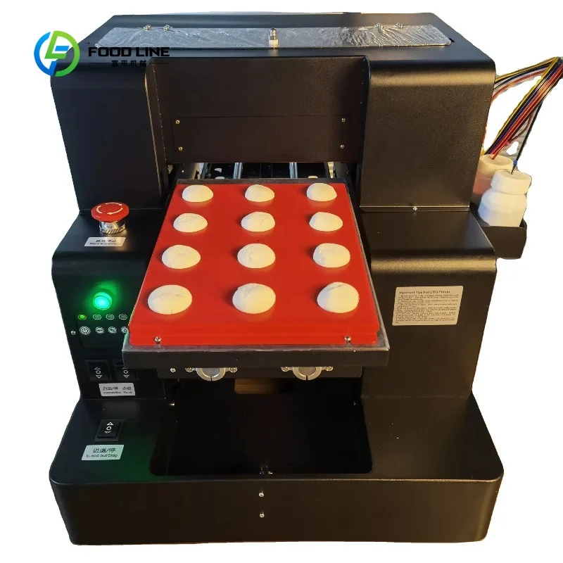 Customized A3/A4 Edible Ink Direct Printer - Food Printing Machine for Cake, Macaron, Cookies & Lollipop