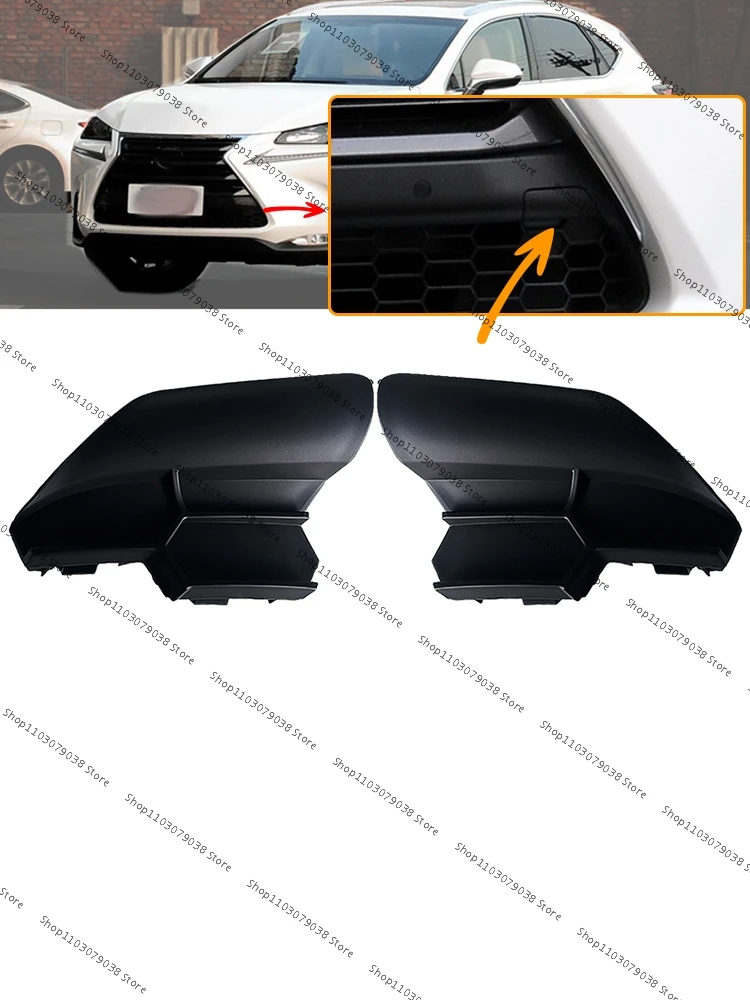 Para Lexus NX200 NX200t NX300h 2014 2015 2016 2017 Tampa da Grade Inferior do Para-choque Dianteiro com Tampa do Gancho de Reboque 52128-78010 52127-78010
