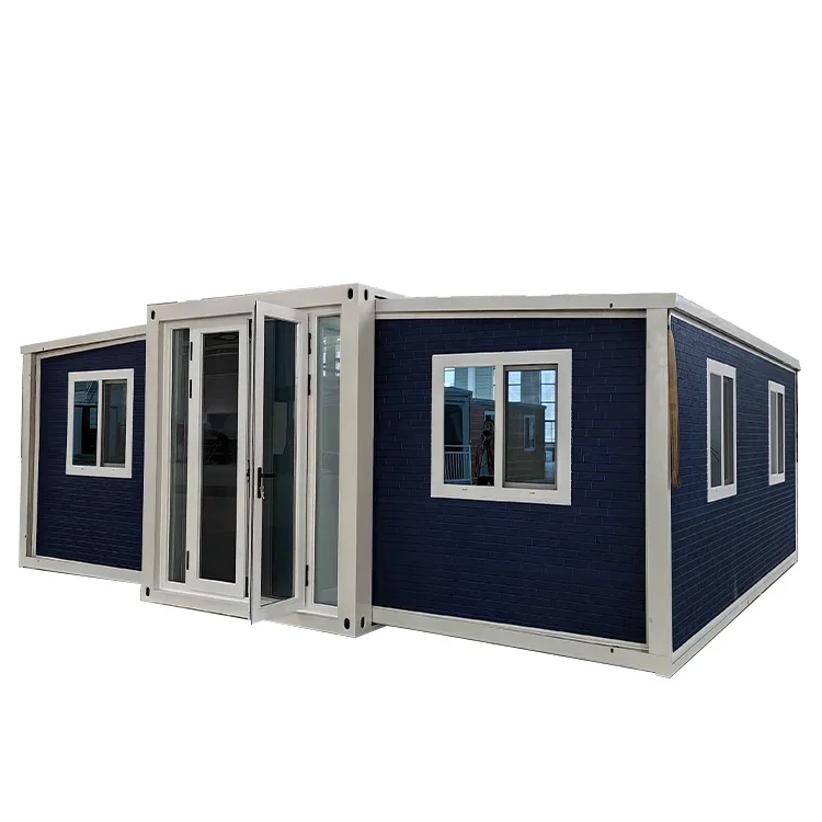 Maison mobile modulaire personnalisée, maison de conteneur extensible moderne, villa de luxe préfabriquée, 20 pieds, 40 pieds