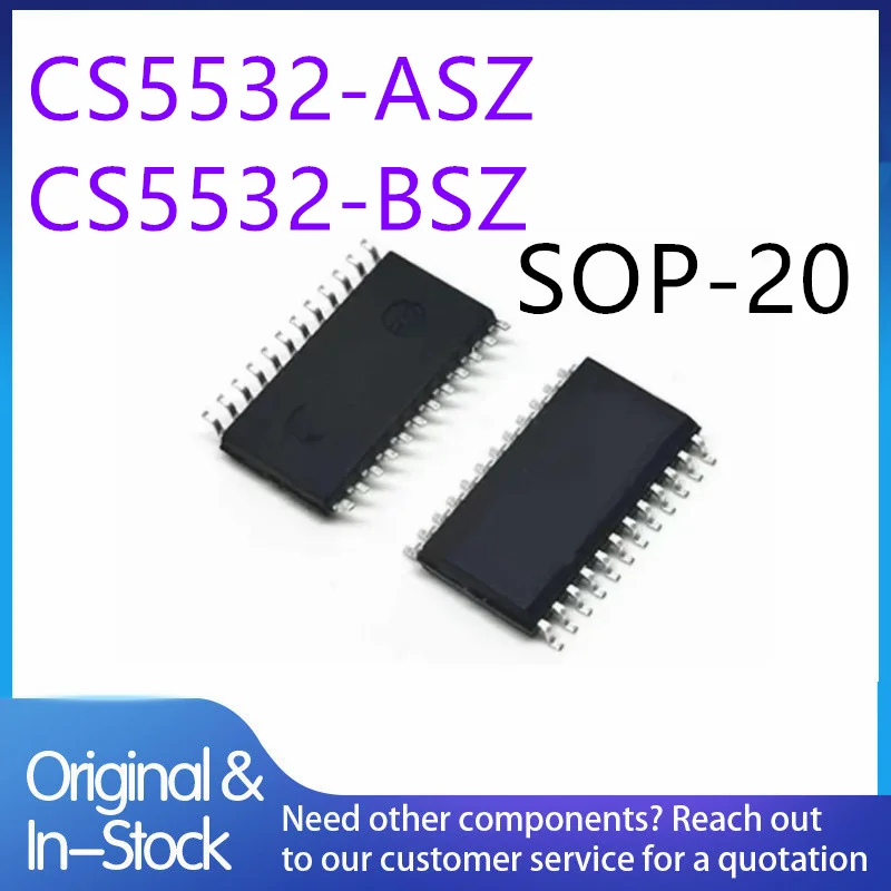 (1piece) 100% New CS5532ASZ CS5532BSZ CS5532-ASZ CS5532-BSZ SOP-20