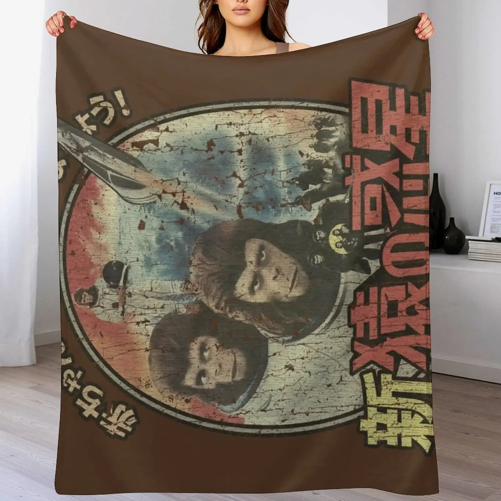 Escape from the Planet of the Apes 1971 Throw Blanket Versatile Cozy Throw Blanket for All Occasions