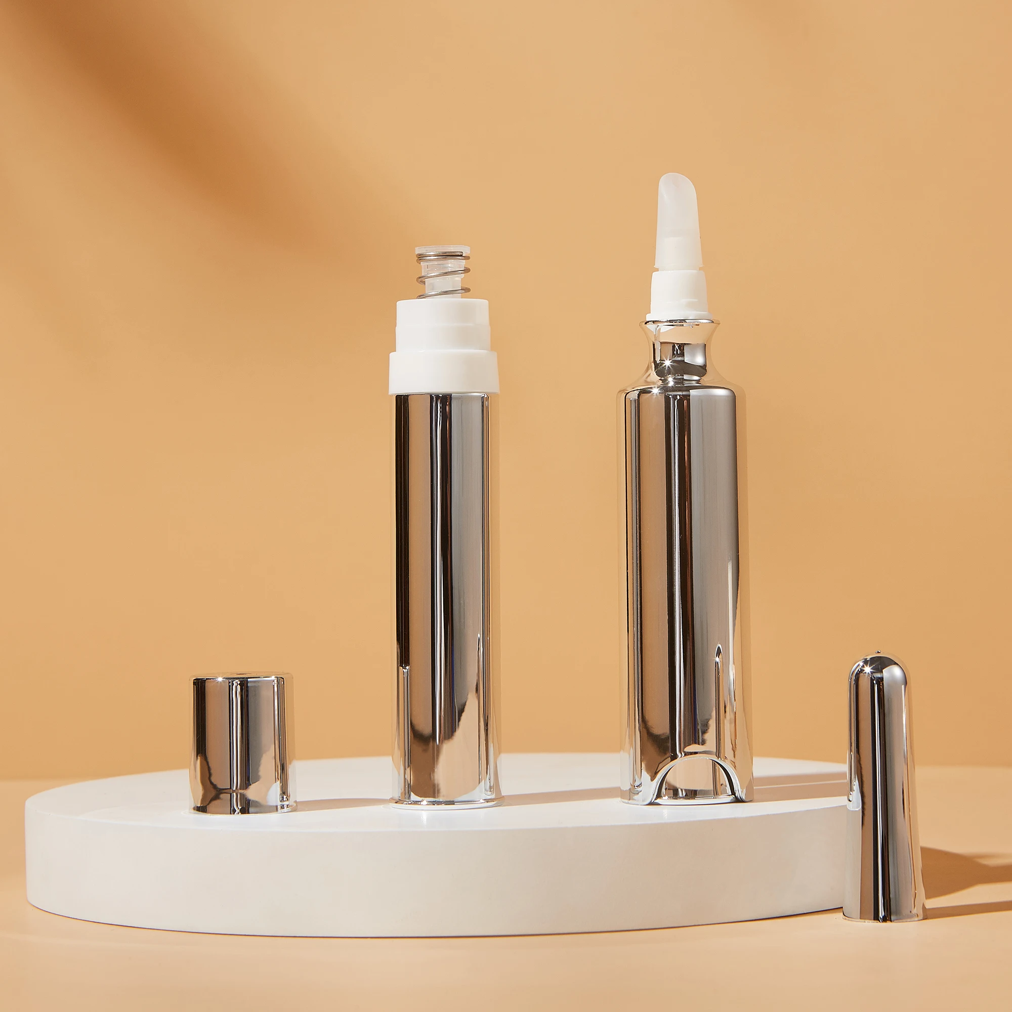20 Stück 5/10ml Hyaluron-Spritzenampullen, Vakuum-Augencremebehälter, nachfüllbare Verpackungsflaschen für Ultraschall-Schönheitsgeräte – Detail 3