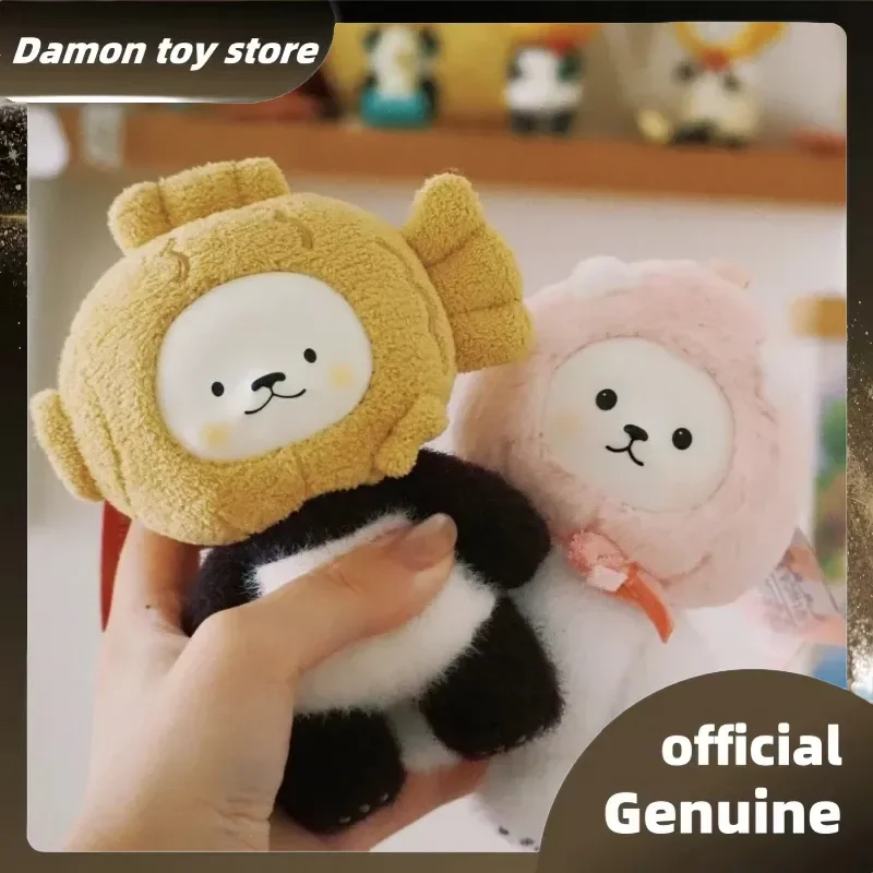 

Stock Panpan Stand By Me Series Blind Box Toys Vinyl Bag Pendant Figure Panpan Bear Doll Kawai Keychain Toys Birthday Xmas Gift