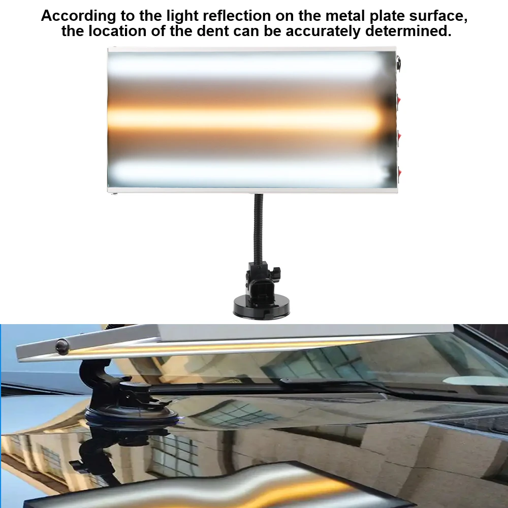 Dent Detector Super PDR Tools Use For Car Body Dent Removal Dent Repair Tools Dent Reflector LED pdr Lamp Line Board Light
