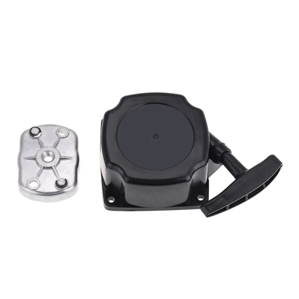 Black Easy Start Pull Starter ABS Comfort Grip Handle Brush Cutter Starter Easy to Install Easy Start for CG430 520 TL43 TL52