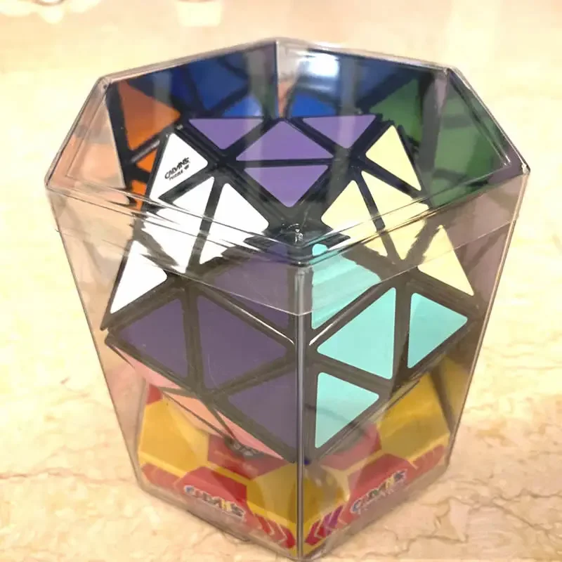 Evgeniy Icosahedron มาตรฐาน Magic Cube Neo Professional ความเร็ว Twisty ปริศนา Teasers สมองของเล่นเพื่อการศึกษา