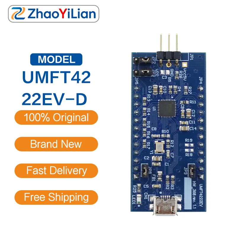 FOR FTDI UMFT4222EV‑D board FT4222H USB2.0 QuadSPI I2C Development Debug Module Signal Conversion Hardware In Stock