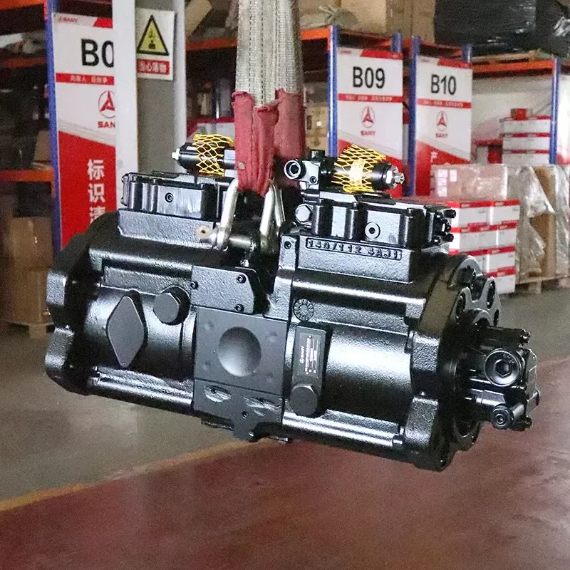 Genuine Sany Excavator SY215C Hydraulic Main Pump 7055-123-456 in Stock Worldwide Shipping