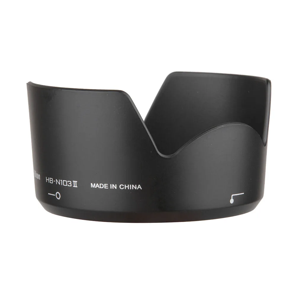 Camera Lens Hood HB-N103II for Nikon 1 10-30mm VR & 30-110mm VR 40.5mm Filter Lens Nikon1 J1 J2 J3 V1 V2 Accessories