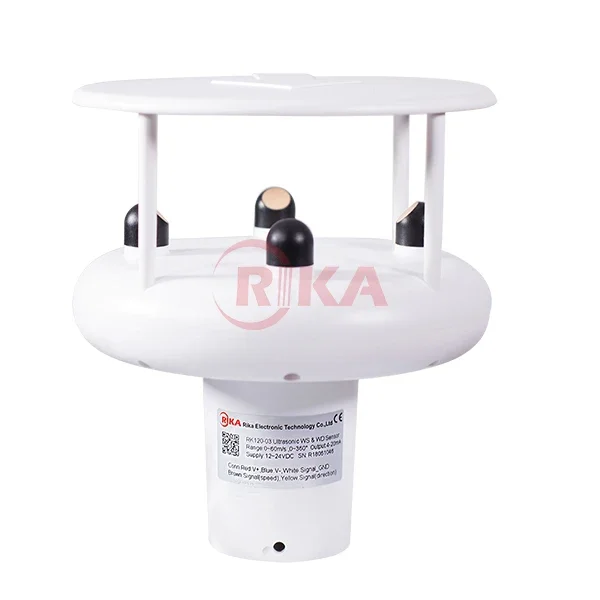 

Rika RK120-03 Hot Selling Ultrasonic Measurement of Wind Speed & Direction Meter Sensor