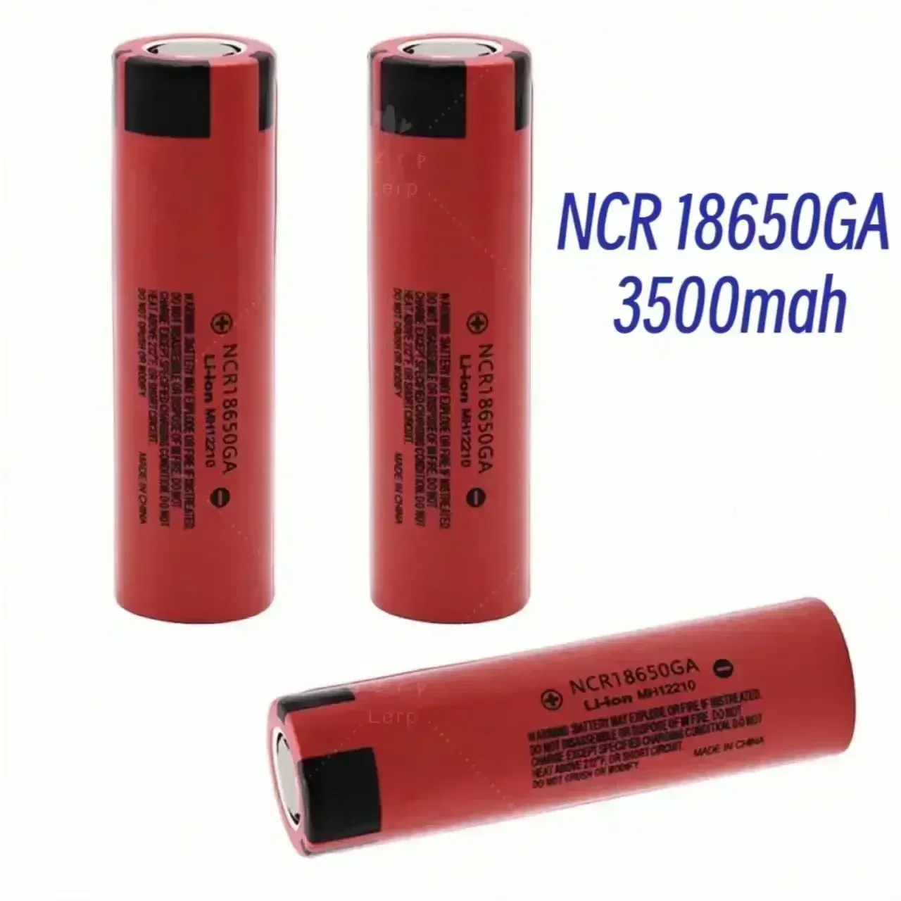 Batería recargable NCR 18650GA para linterna, pila de litio de alta descarga, 100% V, 3,7 mAh, 3500 Original, novedad de 18650