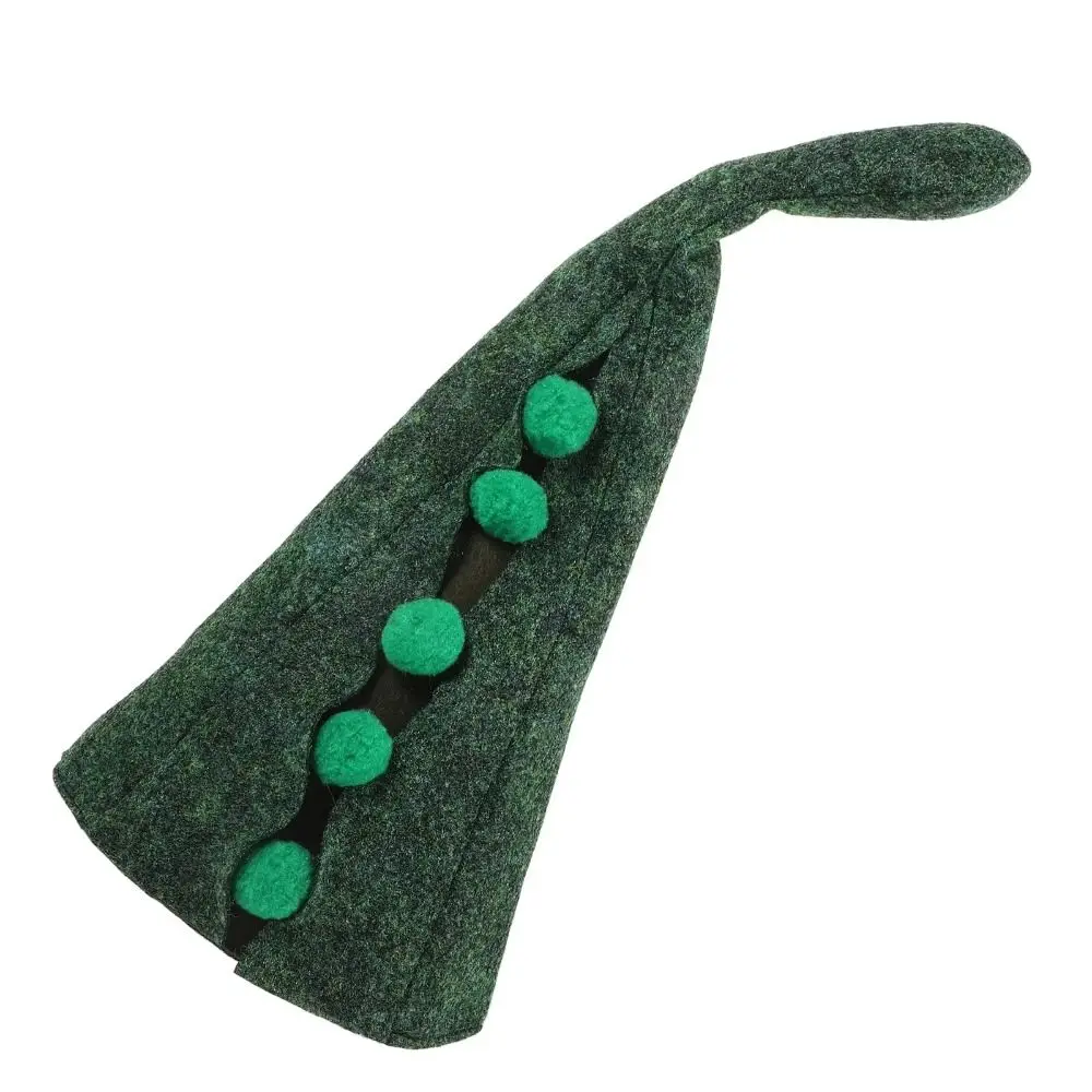 Polyester Peasecod Shape Hat Hair Decoration Headwear Halloween Cosplay Costume Prop Multifunctional Performance