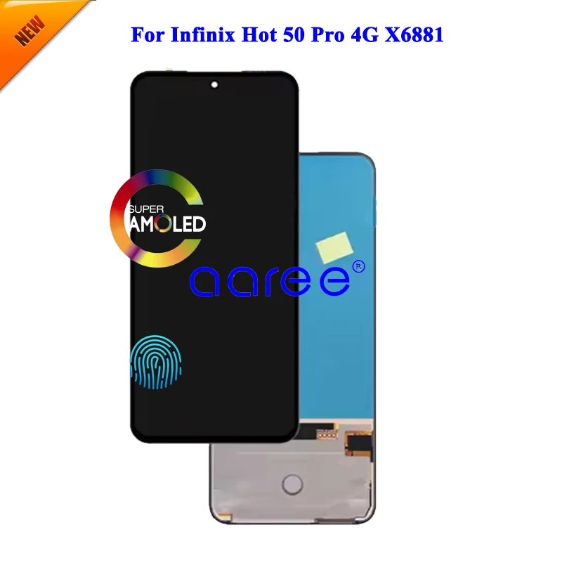 678'-amoled-lcd-screen-original-for-infinix-hot-50-pro-4g-x6881-display-lcd-screen-touch-digitizer-assembly
