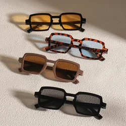 Dropshipping New Women Men Small Square Retro UV400 Resistant Sunglasses Brand Design Fashion Shade Gafas De Sol for Photo